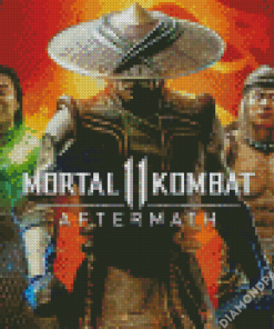 Mortal Kombat 11 Poster Diamond Paintings