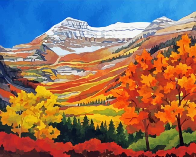 Mount Timpanogos Art Diamond Paintings