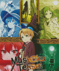 Mushoku Tensei Anime Poster Diamond Paintings