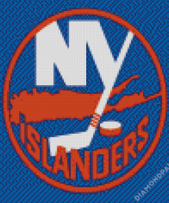 NY Islanders Logo Diamond Paintings