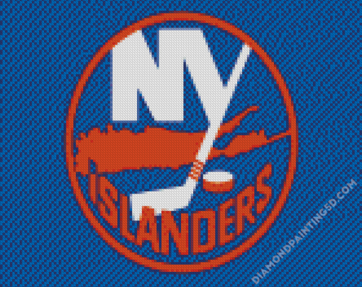 NY Islanders Logo Diamond Paintings