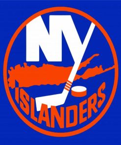 NY Islanders Logo Diamond Paintings