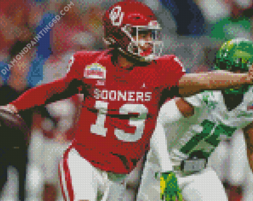 Oklahoma Sooners football Player Diamond Paintings