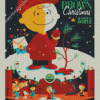 Peanuts Christmas Poster Diamond Paintings