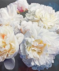 Peonies Flowers Diamond Paintings