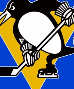 Pittsburgh Penguins Logo Diamond Paintings