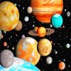 Planets And Stars Diamond Paintings