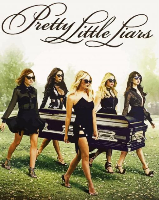 Pretty Little Liars Poster Diamond Paintings