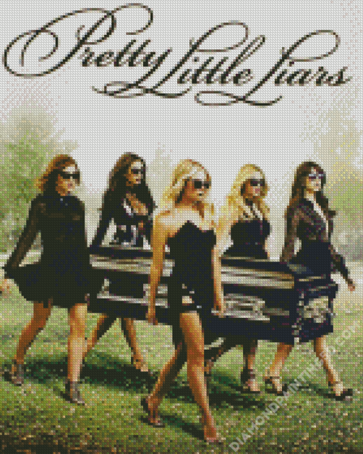 Pretty Little Liars Poster Diamond Paintings