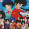 Ranma Manga Anime Diamond Paintings