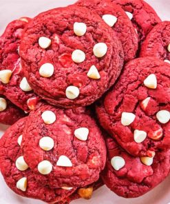 Red Velvet Cookie Diamond Paintings