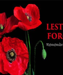 Remembrance Day Quote Diamond Paintings