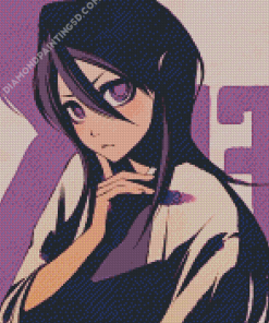 Rukia Kuchiki Art Diamond Paintings