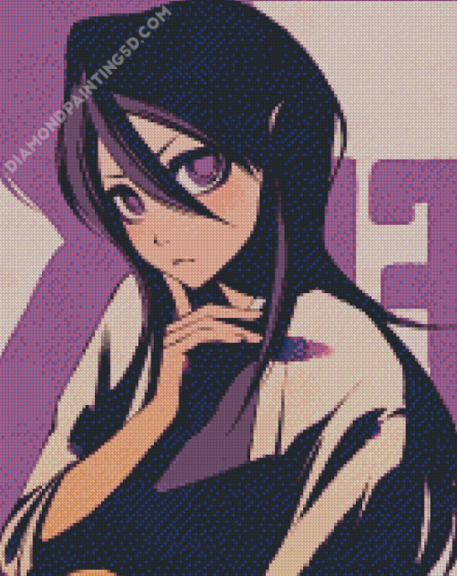 Rukia Kuchiki Art Diamond Paintings