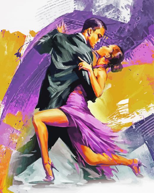 Salsa Dancers Art Diamond Paintings