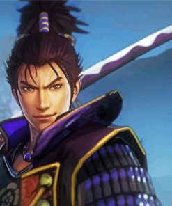 Samurai Warriors Video Game Character Diamond Paintings