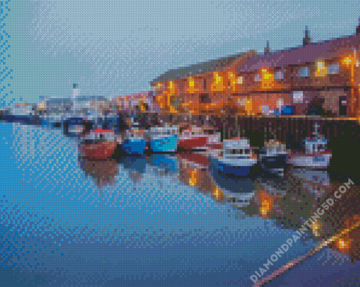 Scarborough Harbour Diamond Paintings