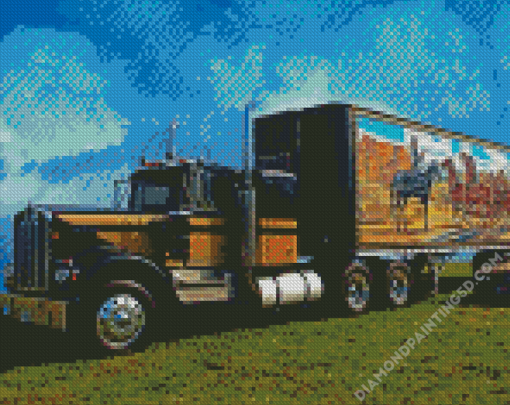 Smokey And The Bandit Kenworth Diamond Paintings