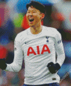 Son Heung Min Diamond Paintings