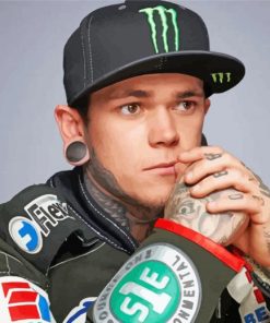 Speedway Rider Tai Woffinden Diamond Paintings