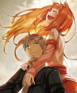 Spice And Wolf Romantic Anime Diamond Paintings