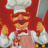 Swedish Chef Diamond Paintings