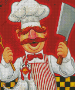 Swedish Chef Diamond Paintings