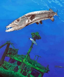 The Barracuda Fish Diamond Paintings