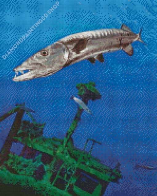 The Barracuda Fish Diamond Paintings