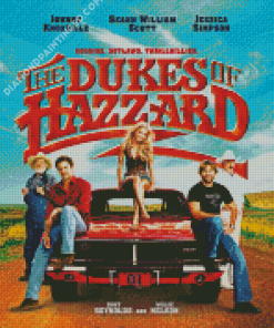 The Dukes Of Hazzard Poster Diamond Paintings