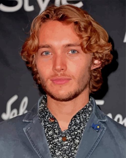 The Handsome Actor Toby Regbo Diamond Paintings