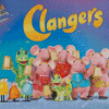 The Clangers Poster Diamond Paintings