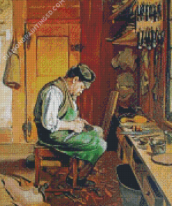 The Shoemaker Ferdinand Hodler Diamond Paintings