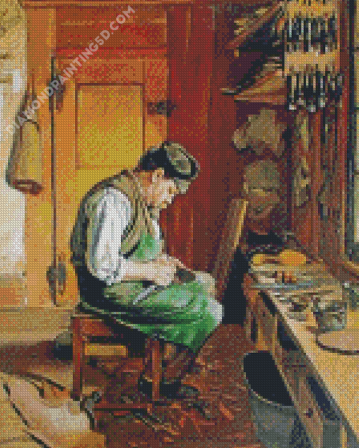 The Shoemaker Ferdinand Hodler Diamond Paintings