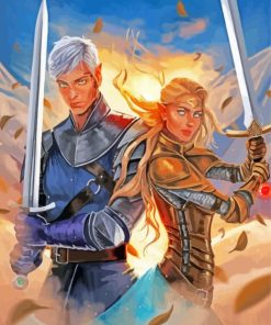 Throne Of Glass Warriors Diamond Paintings