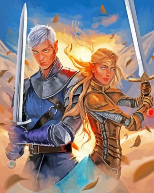 Throne Of Glass Warriors Diamond Paintings