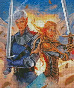 Throne Of Glass Warriors Diamond Paintings