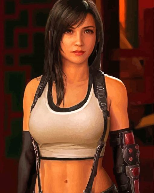 Tifa Lockhart Final Fantasy Diamond Paintings