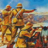 UK Soldiers Art Diamond Paintings