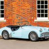 Vintage Triumph Tr3 Car Diamond Paintings