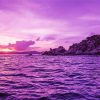 Virgin Island Sunset Seascape Diamond Paintings