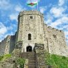 Welsh Castle Building Diamond Paintings