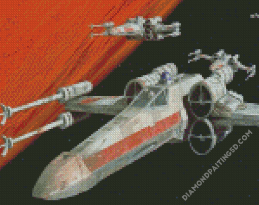 X Wing Fighter Diamond Paintings