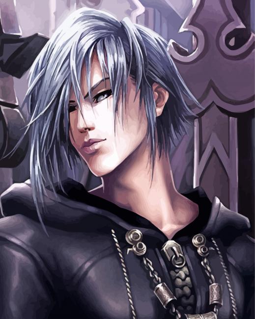 Zexion Kingdom Hearts Diamond Paintings