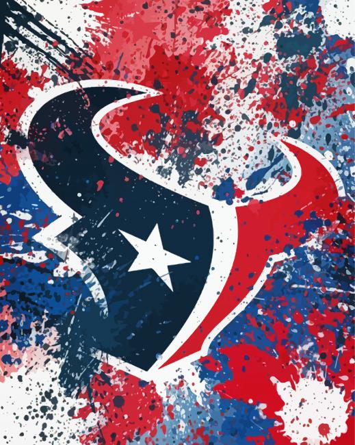 Abstract Houston Texans Diamond Paintings