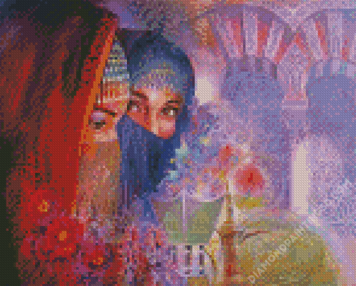 Aesthetic Arab Women Diamond Paintings