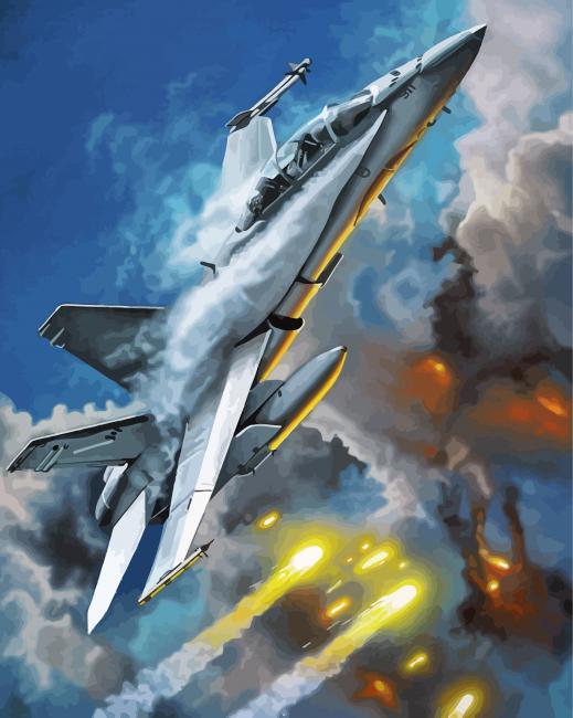 Aesthetic F18 Diamond Paintings