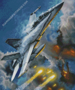 Aesthetic F18 Diamond Paintings