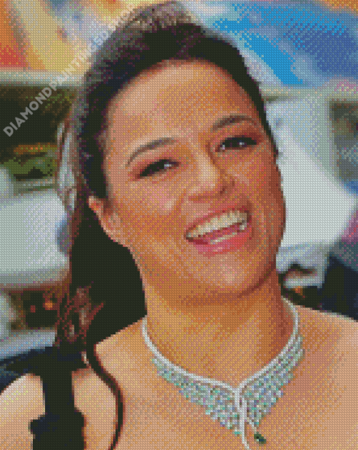 Aesthetic Michelle Rodriguez Illustration Art Diamond Paintings