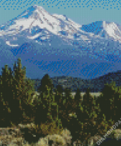 Aesthetic Mt Shasta Diamond Paintings